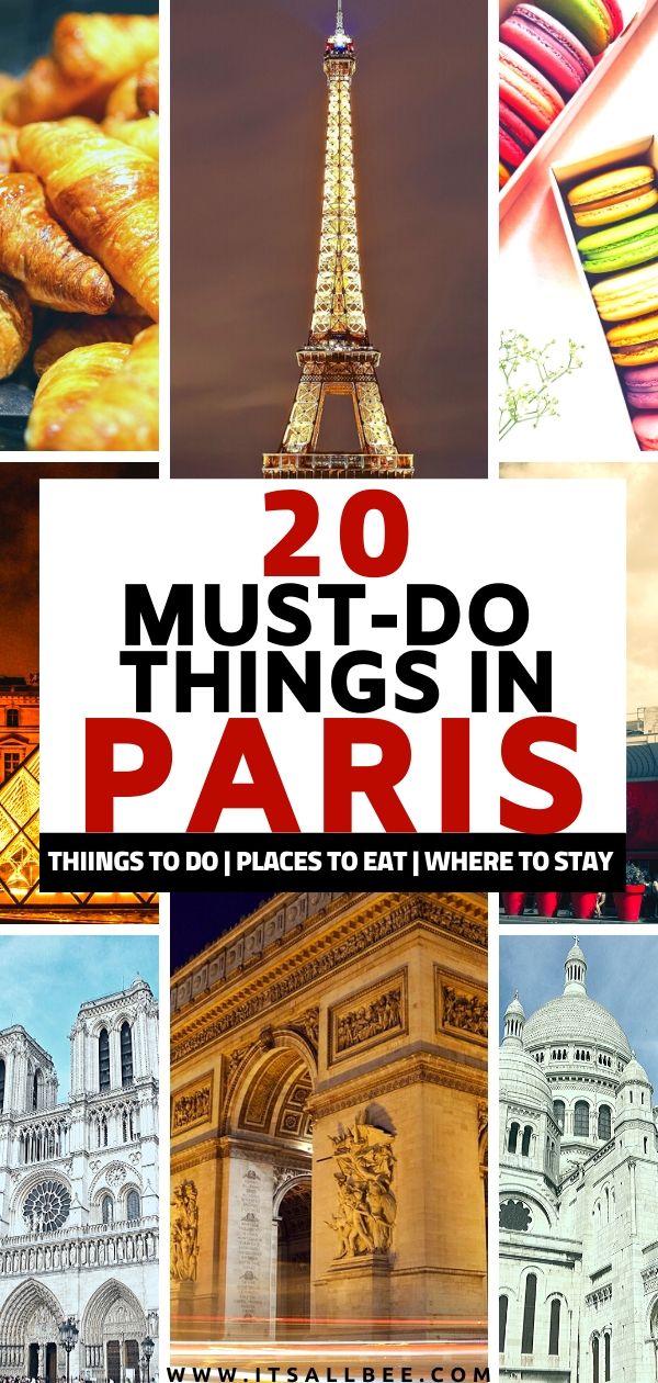 Paris Travel Guide | Top 20 Things To Do In Paris | ItsAllBee Travel Blog