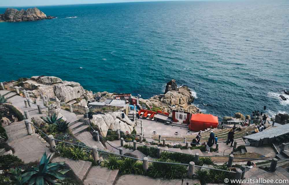 Visiting The Beautiful Open  Air Minack Theatre In Cornwall  